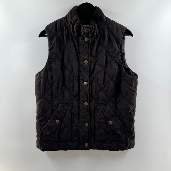 Jones New York Jackets & Blazers - Jones New York Sport Brown Puffer Vest – Women’s L